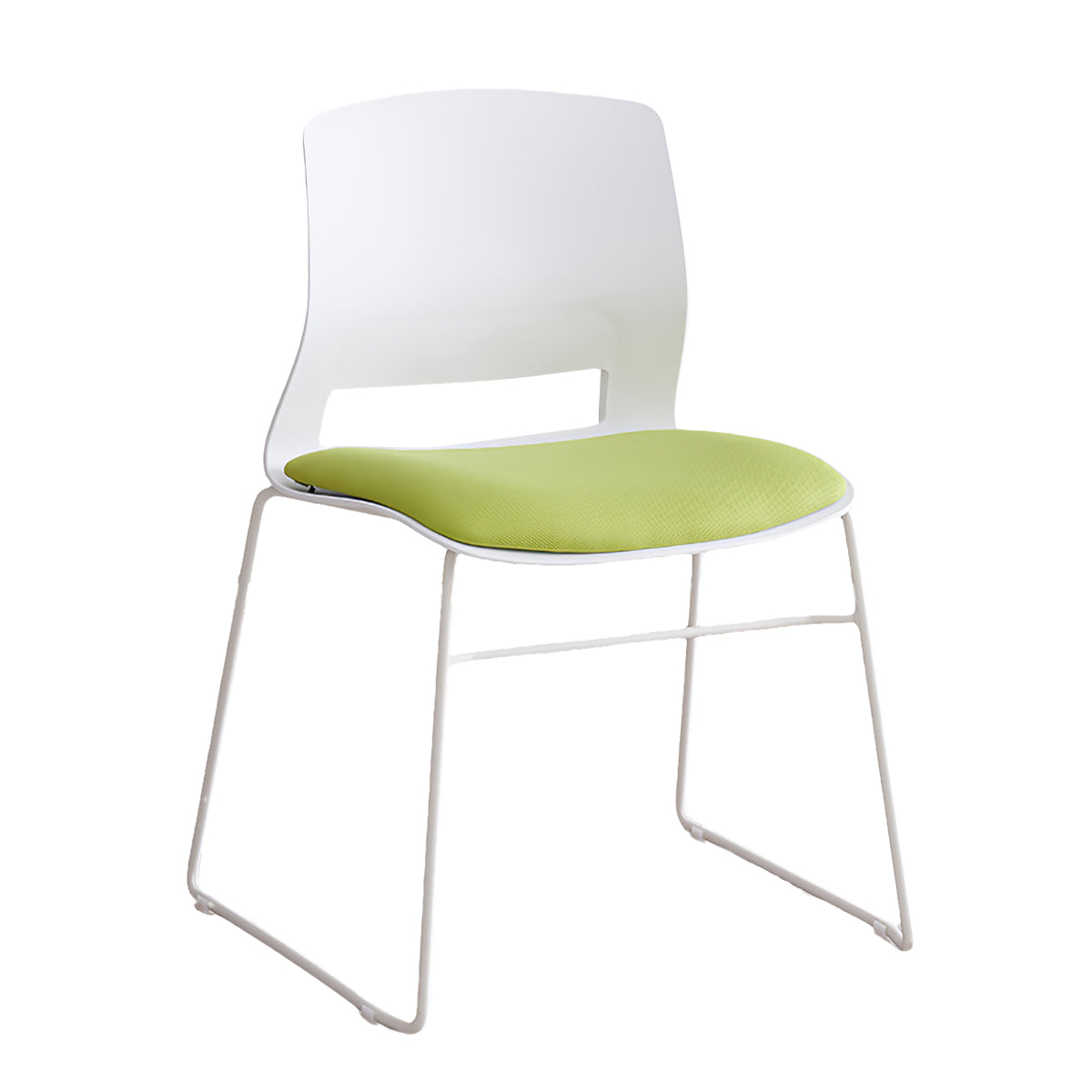 Minimalist Stackable Plastic Office Chairs for Meeting Rooms