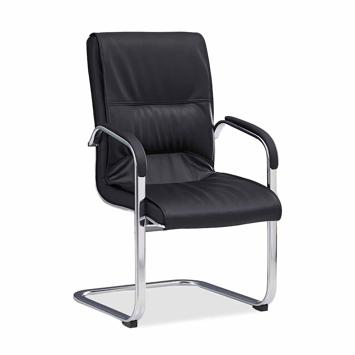 Minimalist Office Conference Chair with Backrest and Armrests