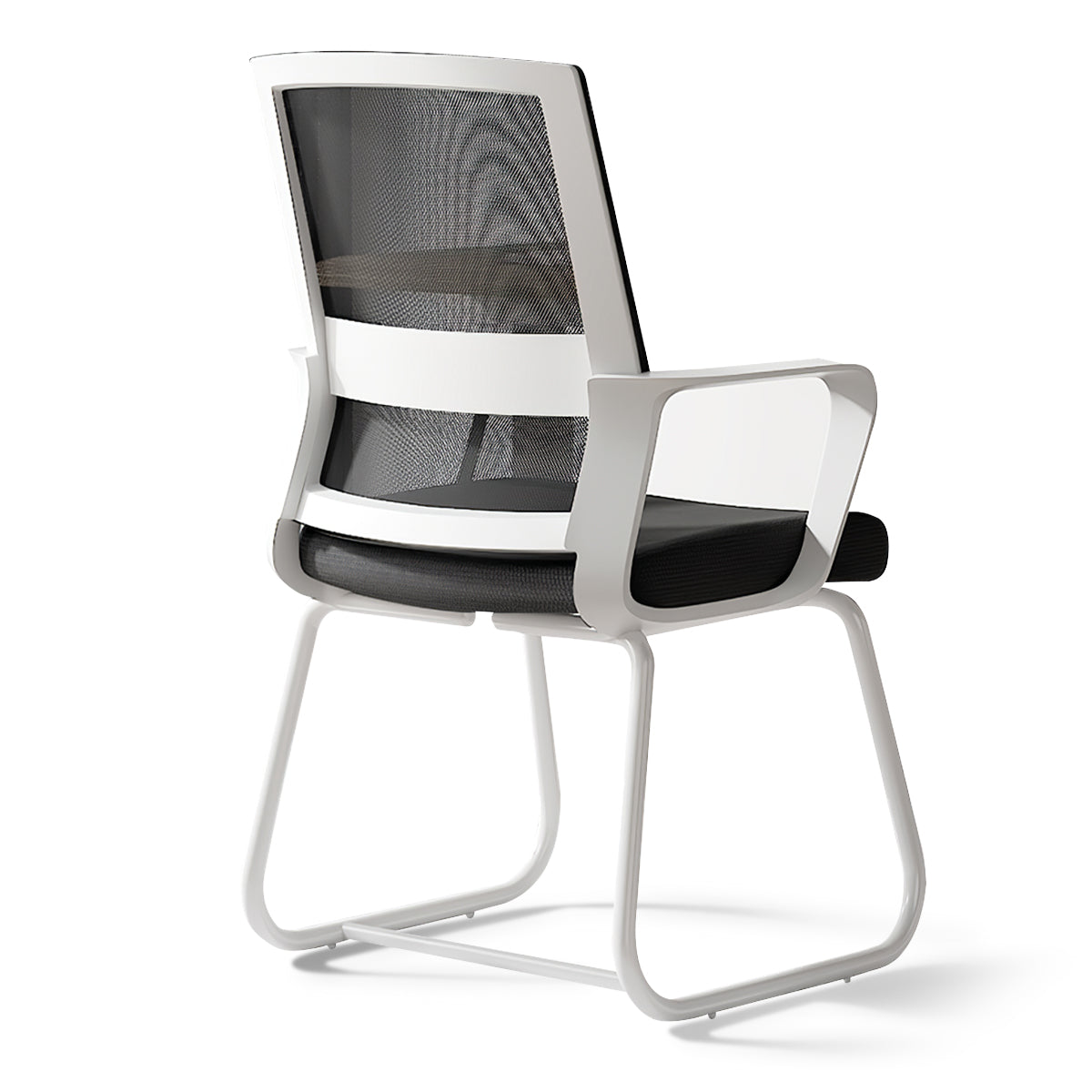 Minimalist Office Chair Conference Chair with C-Curve Backrest