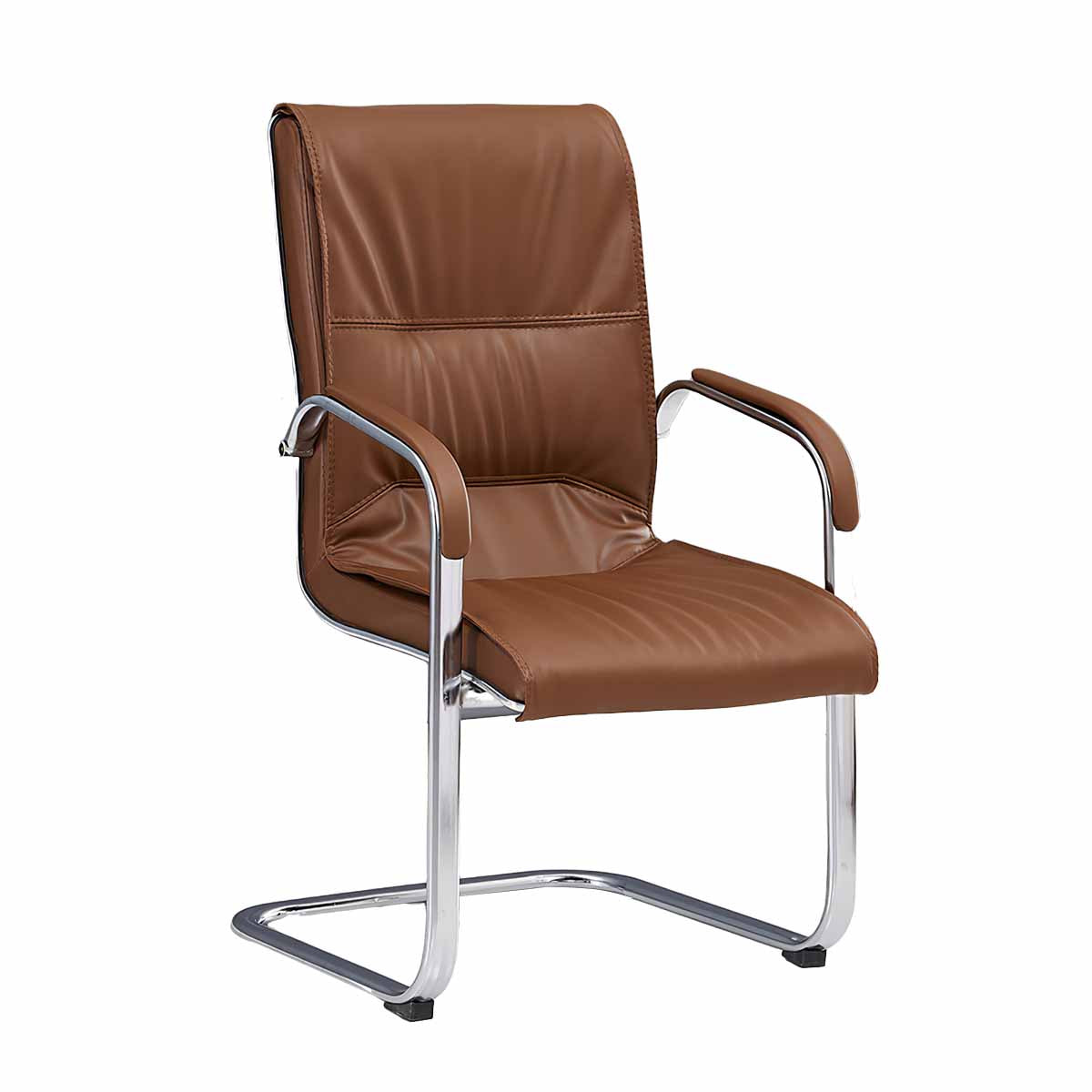 Minimalist Office Conference Chair with Backrest and Armrests