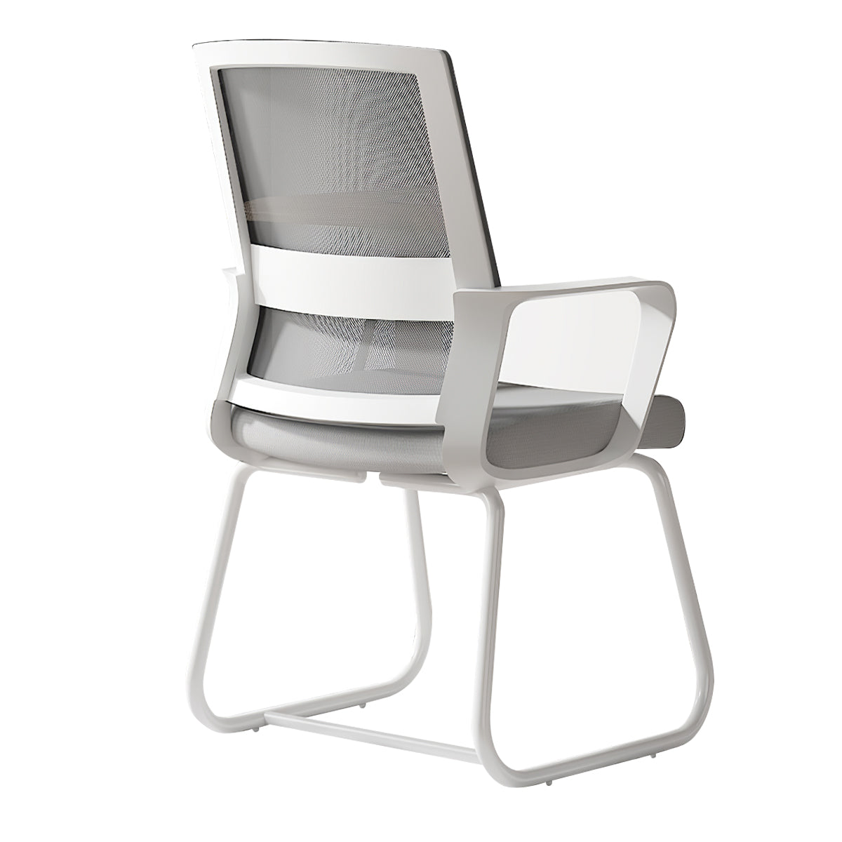 Minimalist Office Chair Conference Chair with C-Curve Backrest