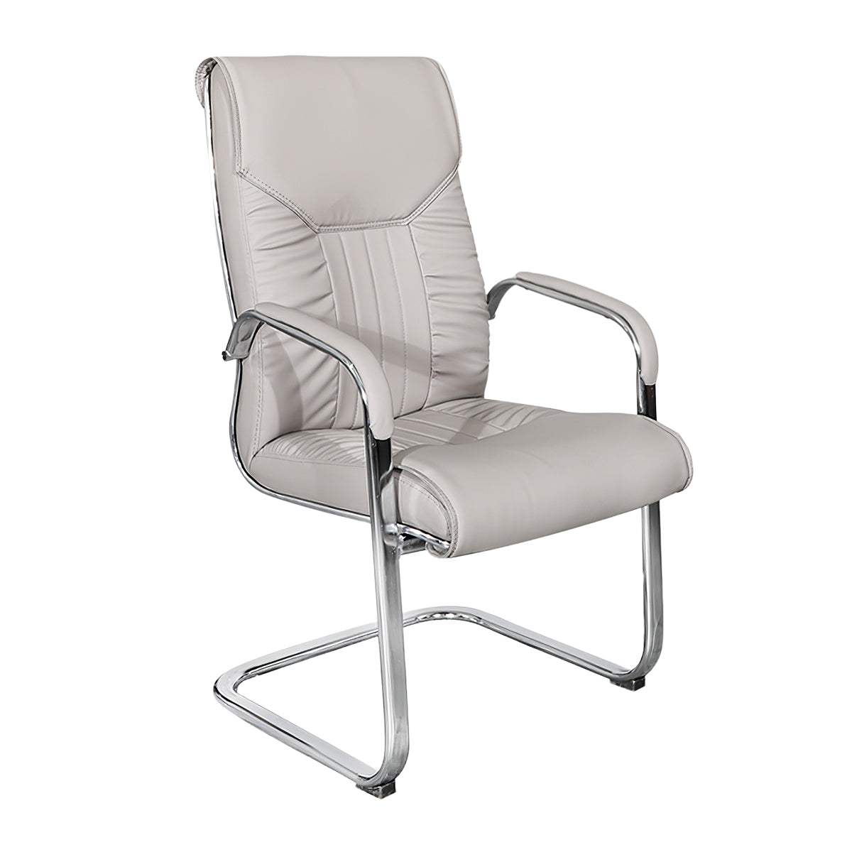 Minimalist High-Back Office Chair for Meetings and Work