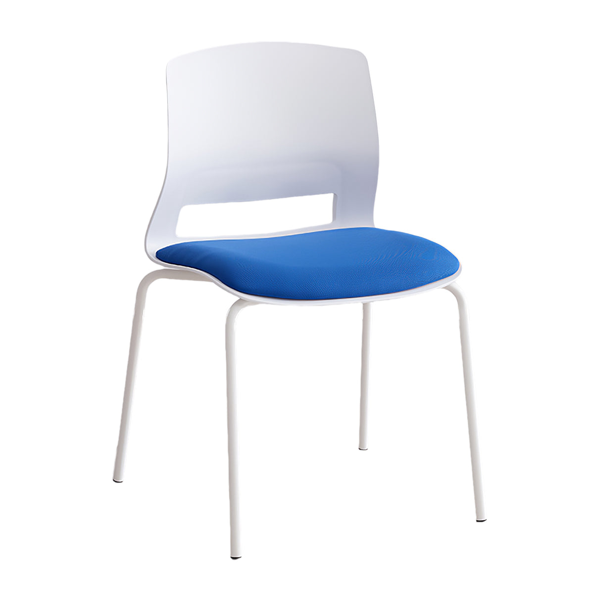 Minimalist Stackable Plastic Office Chairs for Meeting Rooms