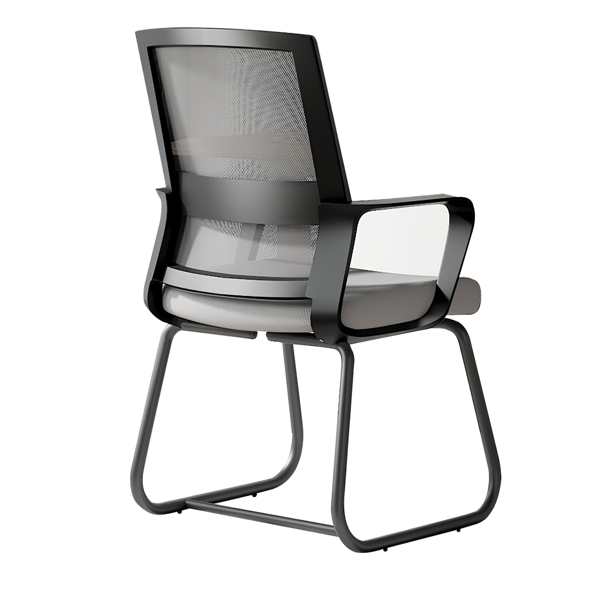 Minimalist Office Chair Conference Chair with C-Curve Backrest