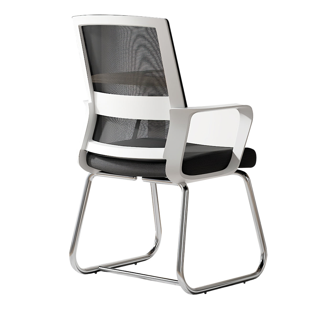 Minimalist Office Chair Conference Chair with C-Curve Backrest