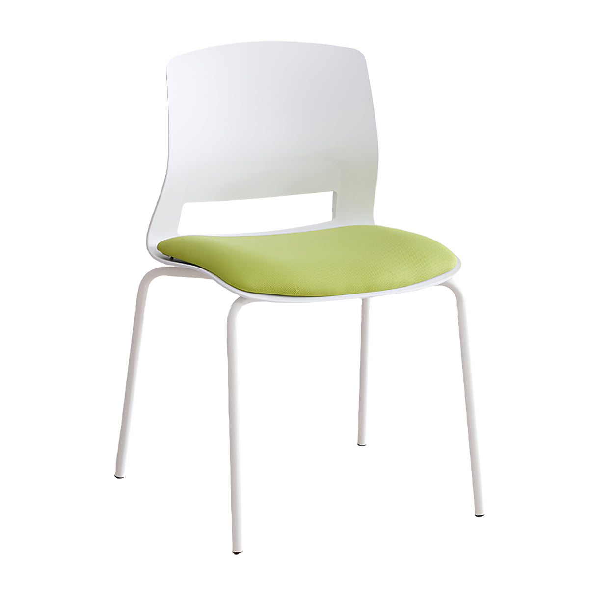 Minimalist Stackable Plastic Office Chairs for Meeting Rooms