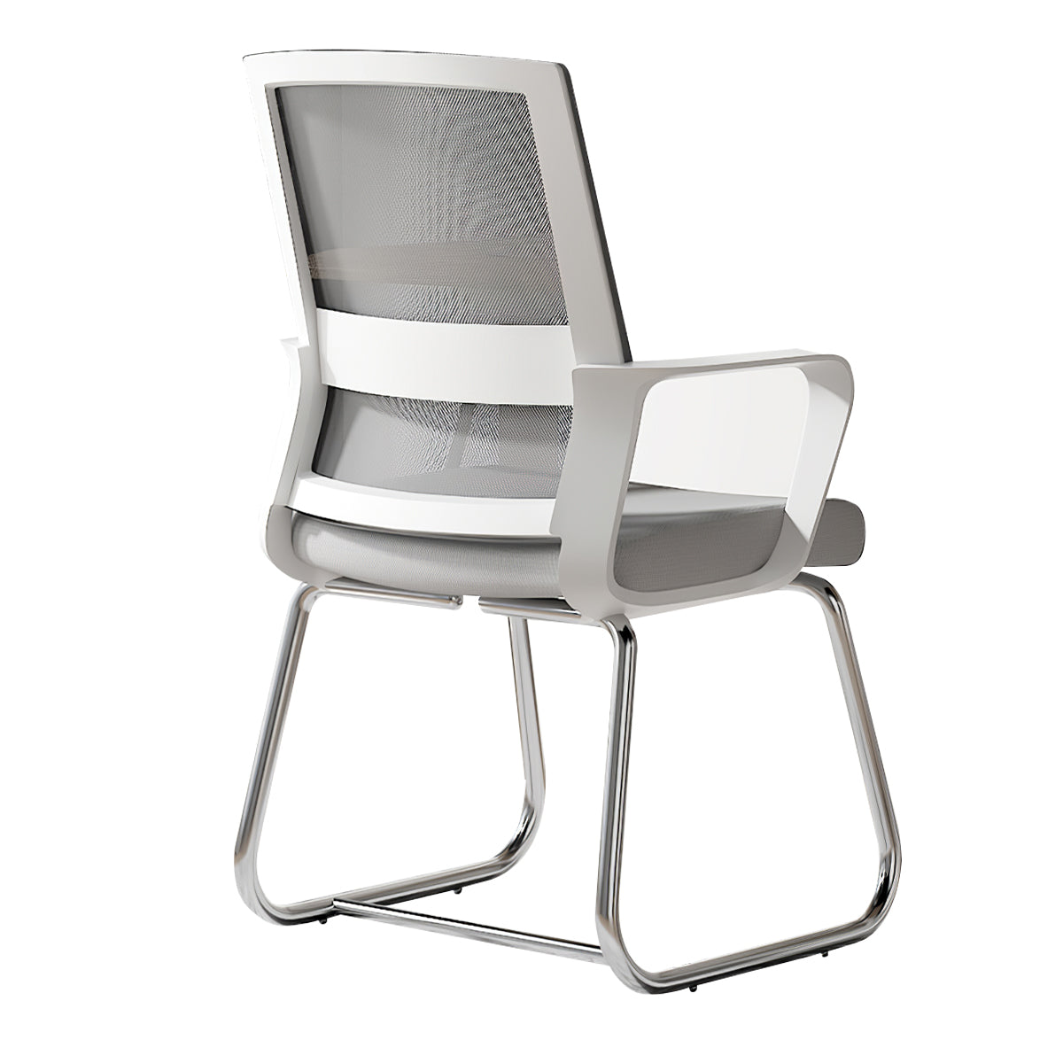 Minimalist Office Chair Conference Chair with C-Curve Backrest