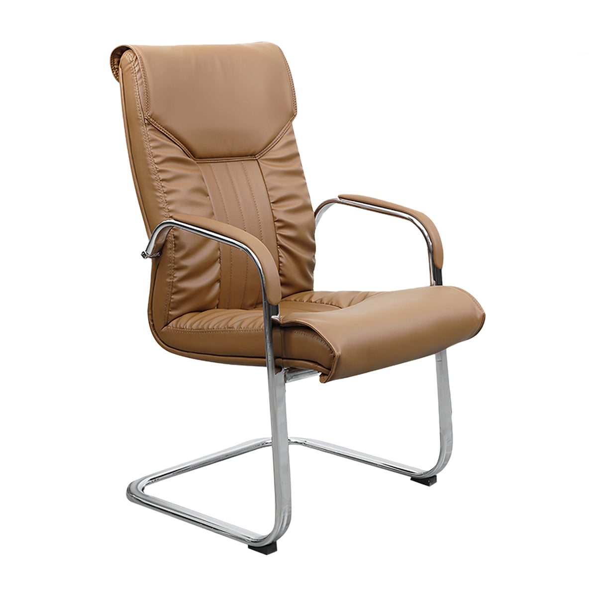 Minimalist High-Back Office Chair for Meetings and Work