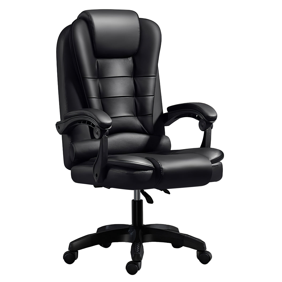 Luxury Swivel Office Chair with Adjustable Recline & Massage Function