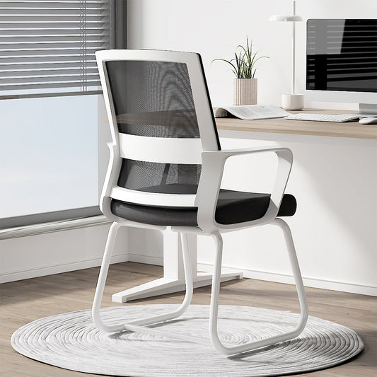 Minimalist Office Chair Conference Chair with C-Curve Backrest