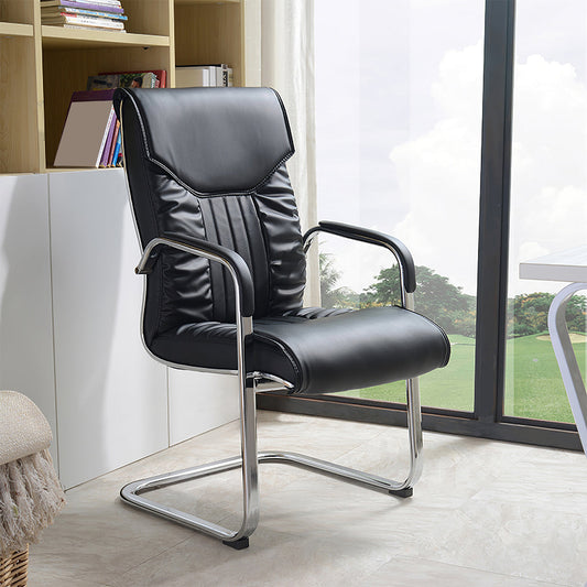 Minimalist High-Back Office Chair for Meetings and Work
