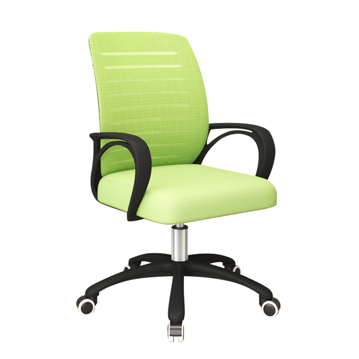 Adjustable Black Office Chair with Rotating Function
