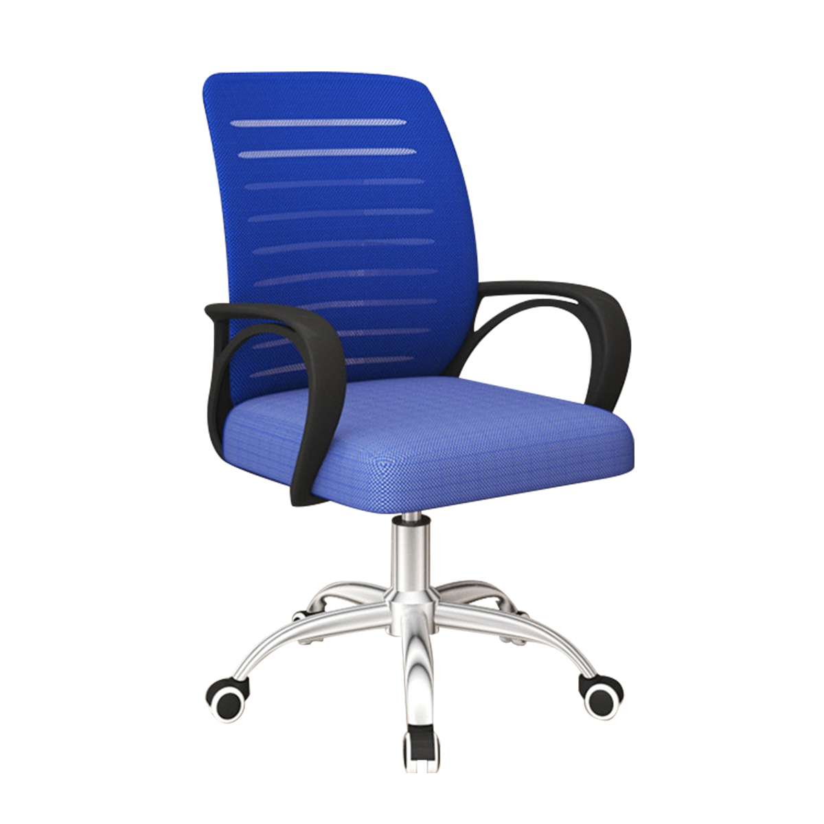 Adjustable Black Office Chair with Rotating Function