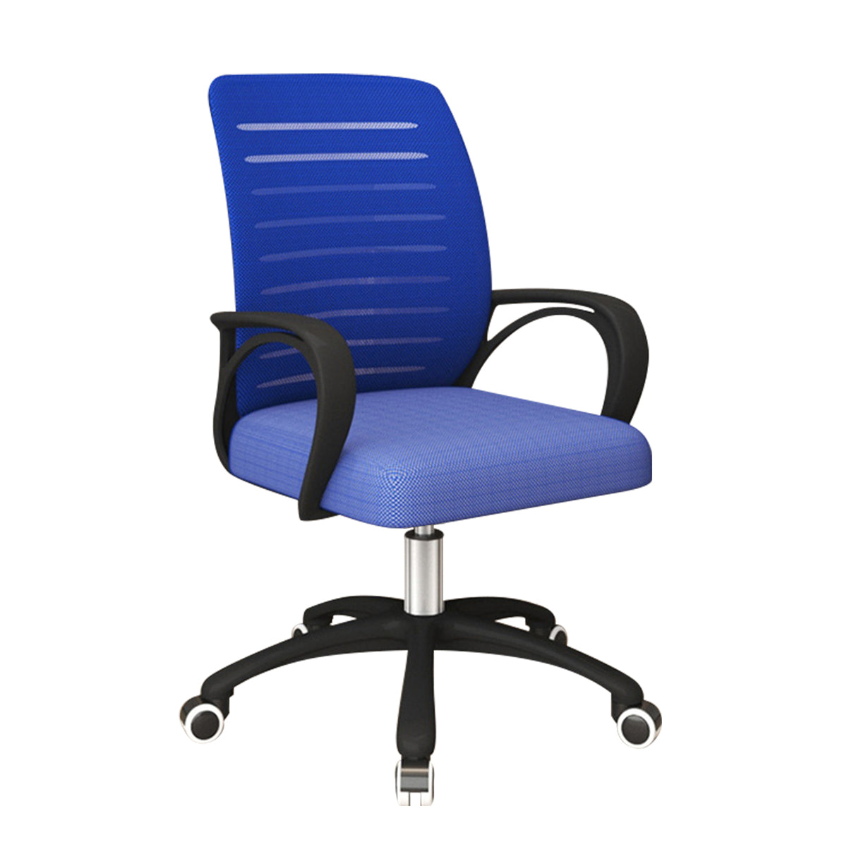 Adjustable Black Office Chair with Rotating Function