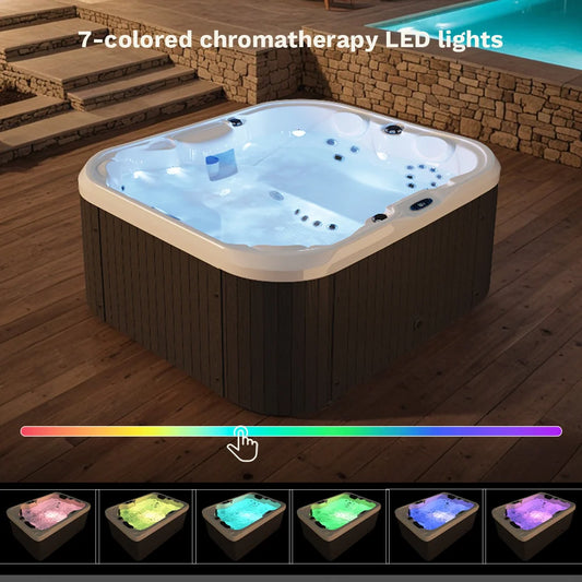 4-Person Freestanding Outdoor Hot Tub for Familiy Spa(copy)