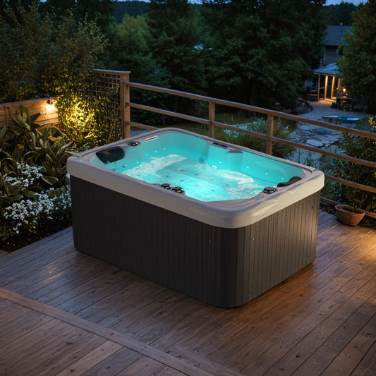 2 Person Outdoor Hot Tub with Water Jets（copy）