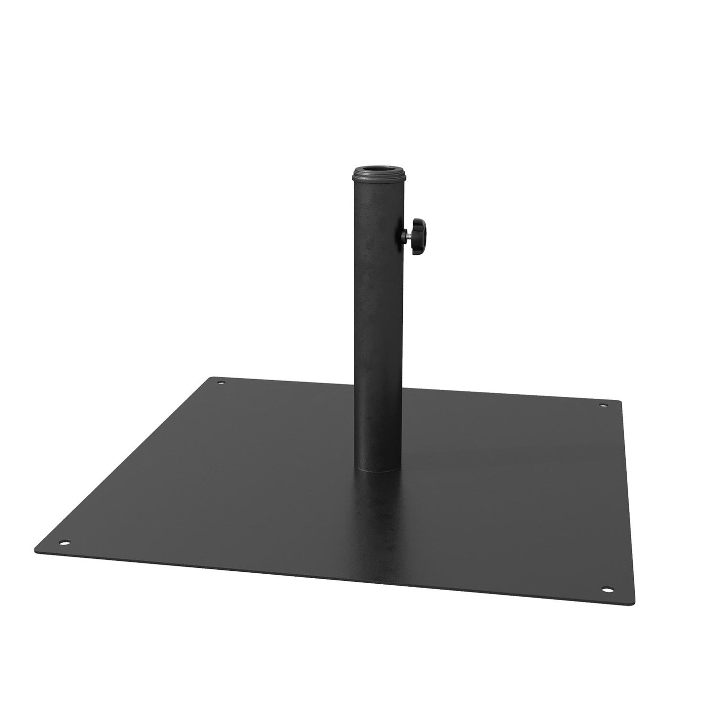 9ft Motorized Patio Umbrella with Remote & Optional Base